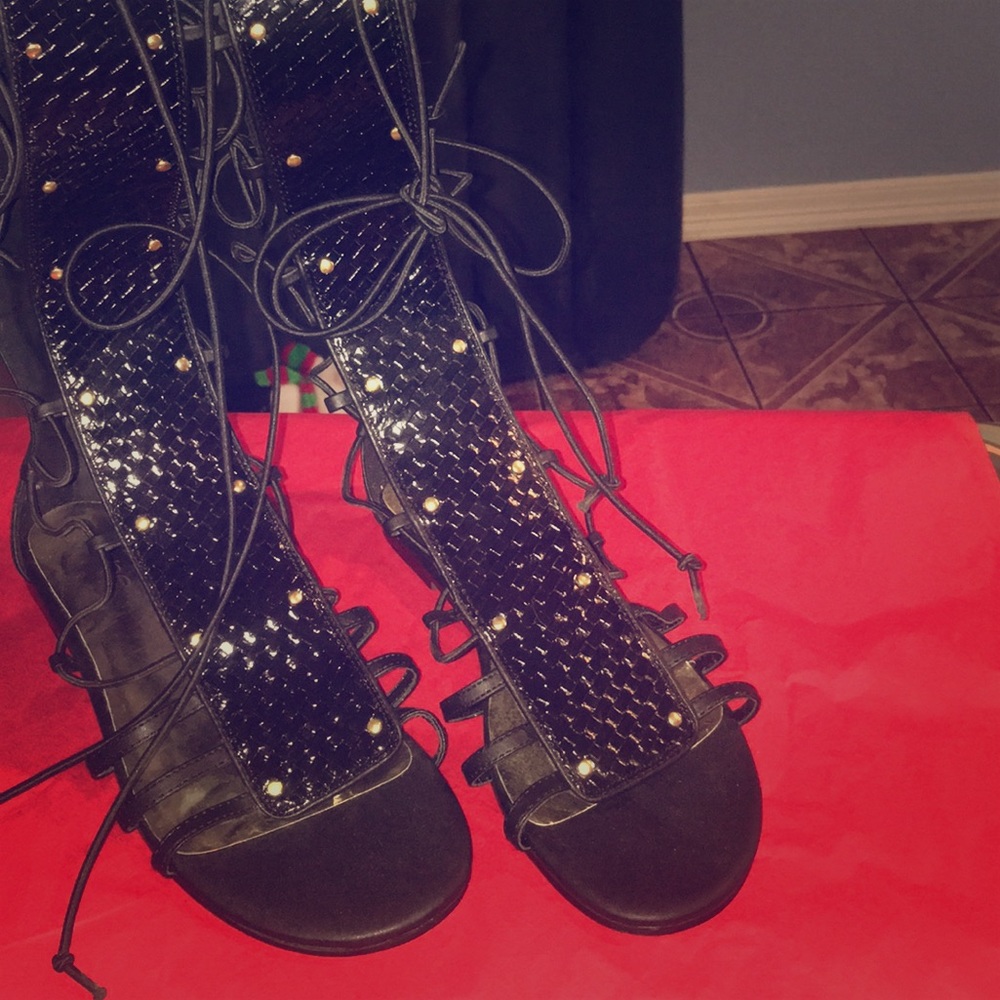 Bebe gladiator sandals